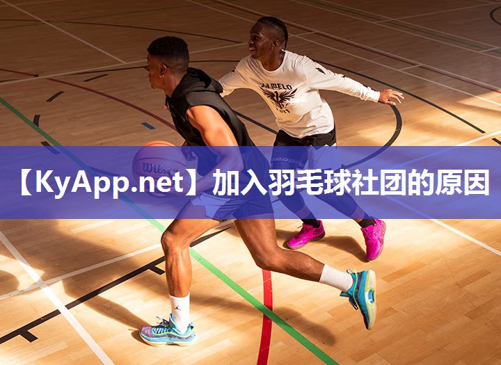 加入羽毛球社团的原因