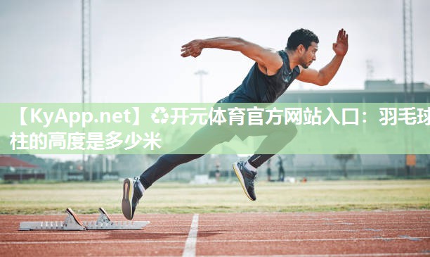 羽毛球柱的高度是多少米